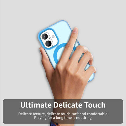 MagSafe-fodral för Apple iPhone 16 Plus, Techsuit, CandyCase, Blå