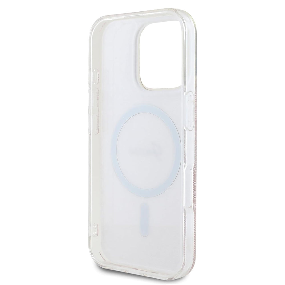 MagSafe-skal för Apple iPhone 16 Pro, Guess, IML 4G, Rosa
