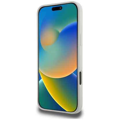 MagSafe-skal för Apple iPhone 16 Pro, Karl Lagerfeld, Silikon Karl & Choupette's Heads, Beige