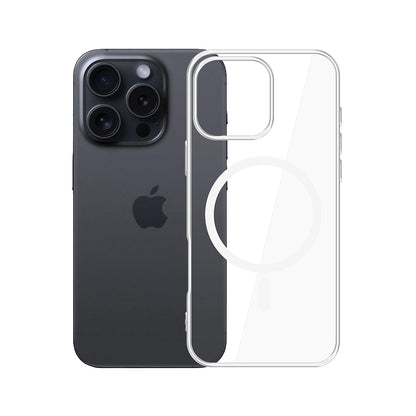 MagSafe Case for Apple iPhone 16 Pro Max, 3MK, Clear MagCase, Transparent