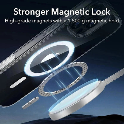 MagSafe-skal för Apple iPhone 16 Pro Max, ESR, Classic Hybrid Slide, Satinsvart