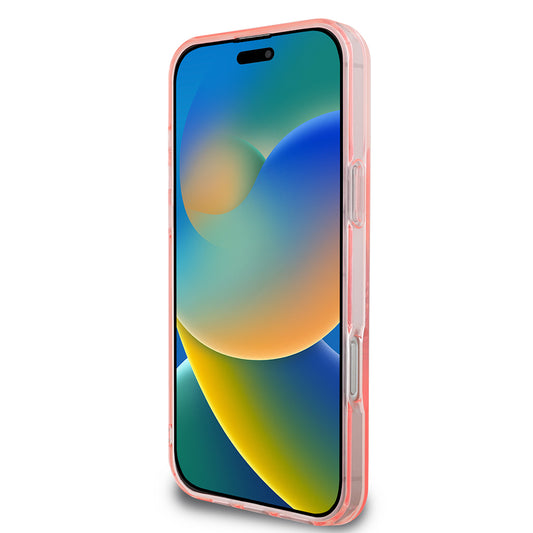 MagSafe-skal för Apple iPhone 16 Pro Max, Guess, IML Flowers Wreath, Rosa