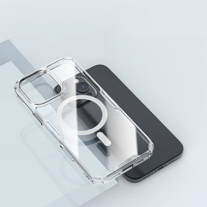 MagSafe-fodral för Apple iPhone 16 Pro Max, Nillkin, Nature Pro, Transparent