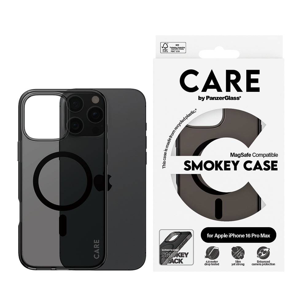 MagSafe-skal för Apple iPhone 16 Pro Max, PanzerGlass, Care Urban Combat, Svart