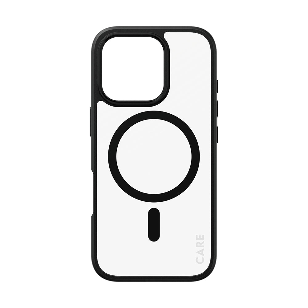 MagSafe-skal för Apple iPhone 16 Pro Max, PanzerGlass, Care Urban Combat, Svart Transparent