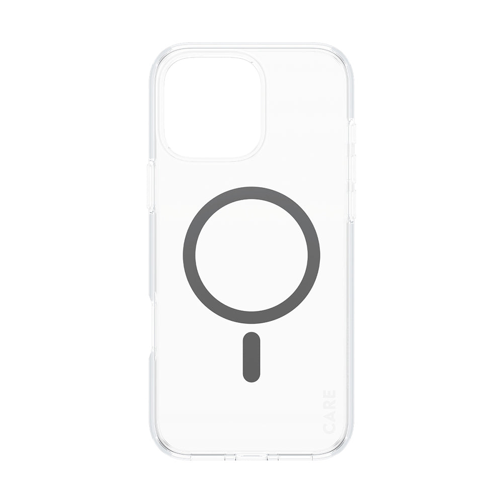 MagSafe Case for Apple iPhone 16 Pro Max, PanzerGlass, Urban Combat Care, Black Transparent