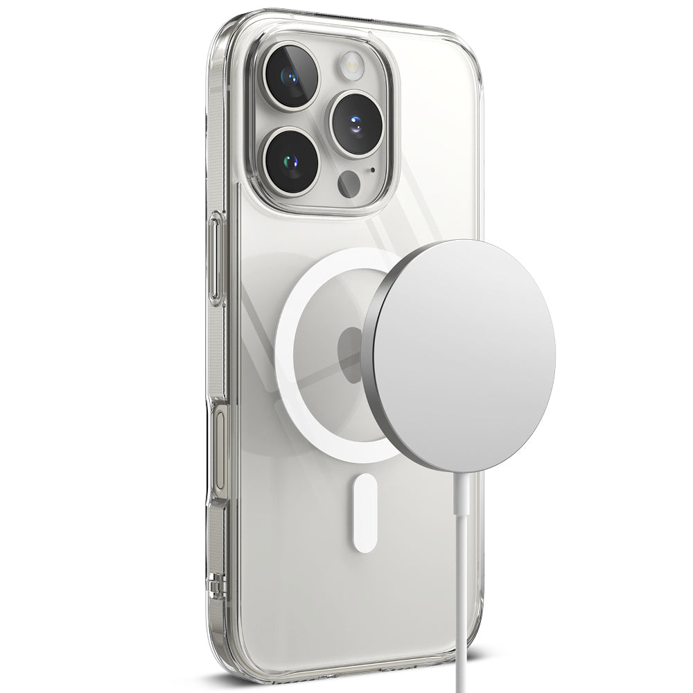 MagSafe-fodral för Apple iPhone 16 Pro Max, Ringke, Fusion, Transparent