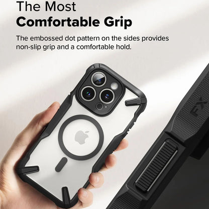 MagSafe-skal för Apple iPhone 16 Pro Max, Ringke, Fusion X, Svart