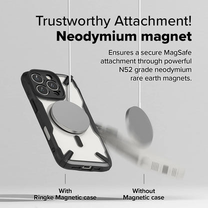 MagSafe-skal för Apple iPhone 16 Pro Max, Ringke, Fusion X, Svart