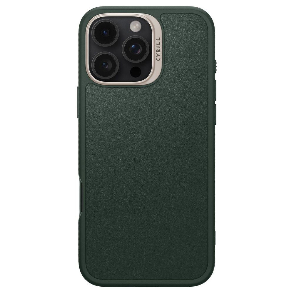 MagSafe Case for Apple iPhone 16 Pro Max, Spigen, Cyrill Kajuk, Satin Green ACS08398