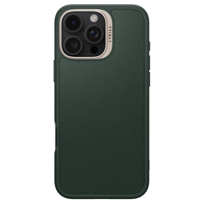 MagSafe Case for Apple iPhone 16 Pro Max, Spigen, Cyrill Kajuk, Satin Green ACS08398