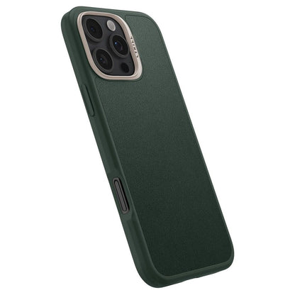 MagSafe Case for Apple iPhone 16 Pro Max, Spigen, Cyrill Kajuk, Satin Green ACS08398