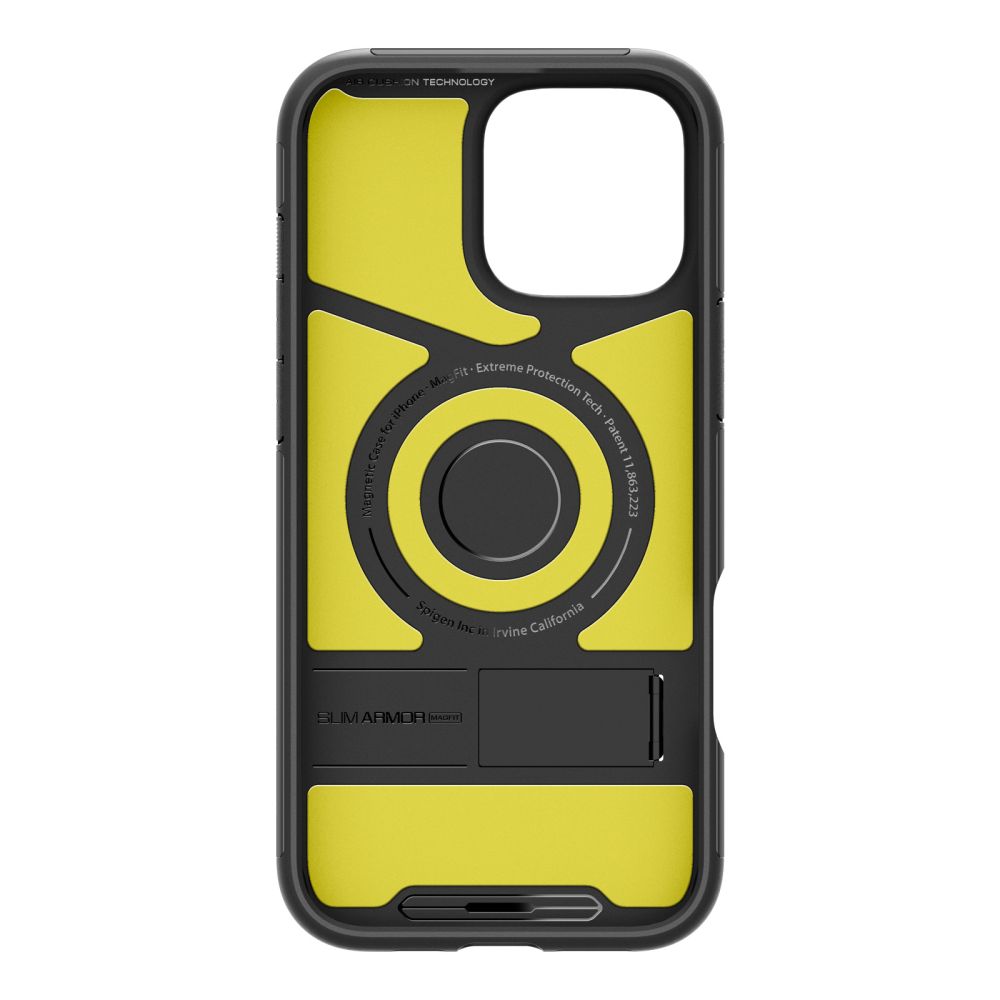 MagSafe-skal för Apple iPhone 16 Pro Max, Spigen, Slim Armor, Svart