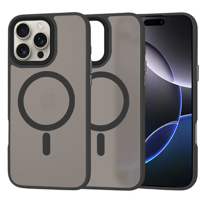 MagSafe-skal för Apple iPhone 16 Pro Max, Techsuit, HaloFrost, Svart