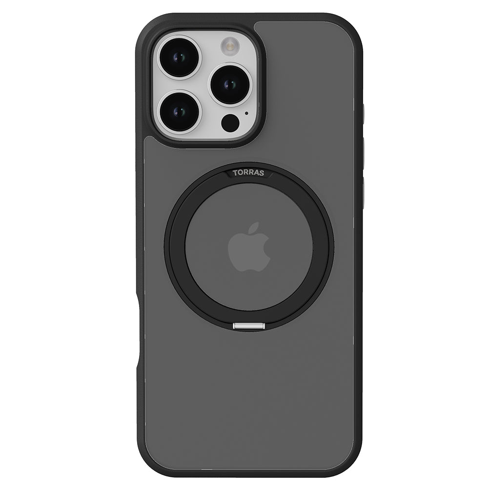 MagSafe-skal för Apple iPhone 16 Pro Max, Torras, Ostand Pro, Svart