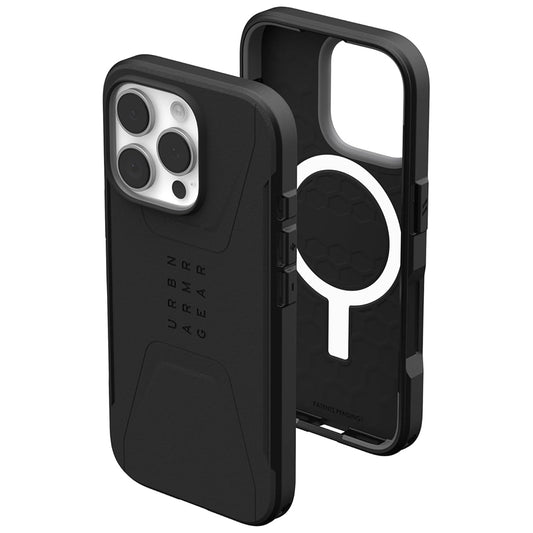 MagSafe-fodral för Apple iPhone 16 Pro Max, Urban Armor Gear, Essential Armor, Svart