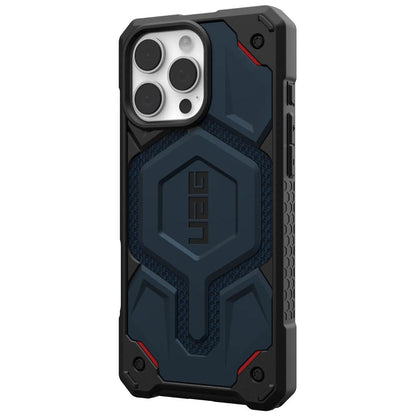 MagSafe Case for Apple iPhone 16 Pro Max, Urban Armor Gear, Monarch Pro Kevlar, Navy Blue