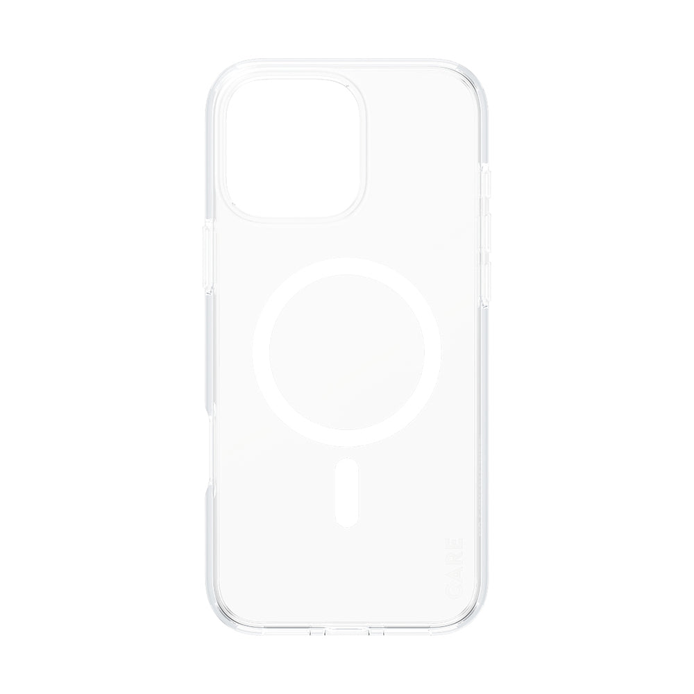 MagSafe Case for Apple iPhone 16 Pro, PanzerGlass, Urban Combat Care, White Transparent