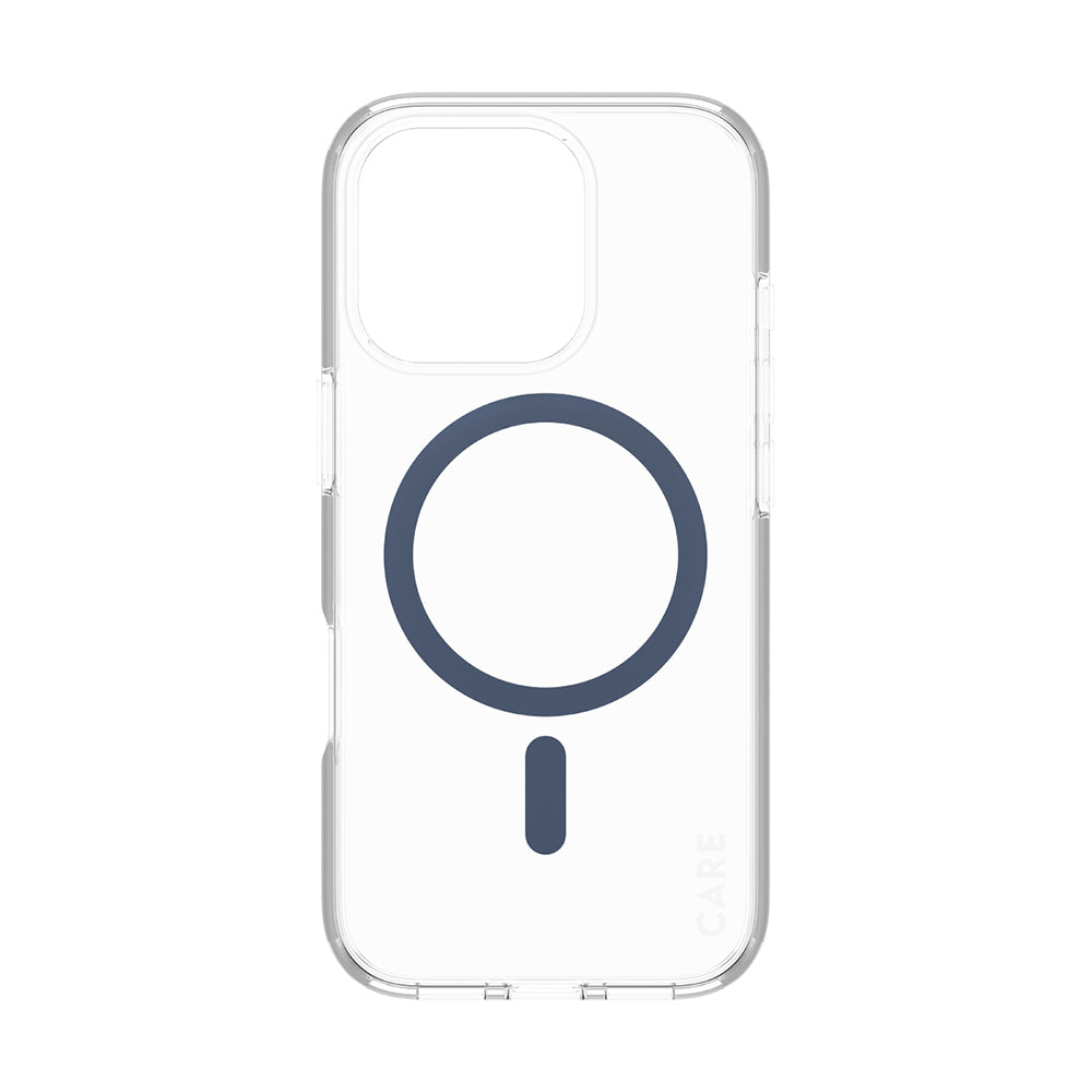 MagSafe-skal för Apple iPhone 16 Pro, PanzerGlass, Care Urban Combat, Transparent Blå