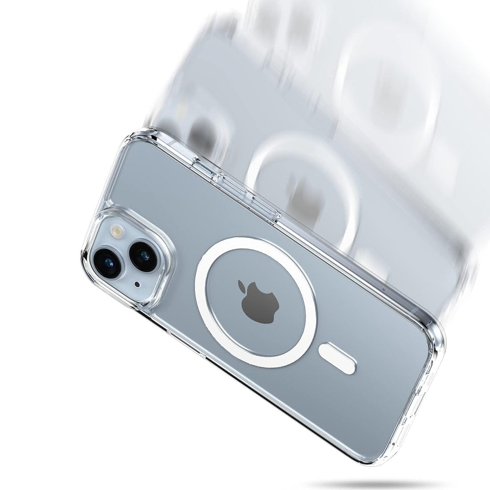 MagSafe-skal för Apple iPhone 16 Pro, PanzerGlass, HardCase, Vit Transparent