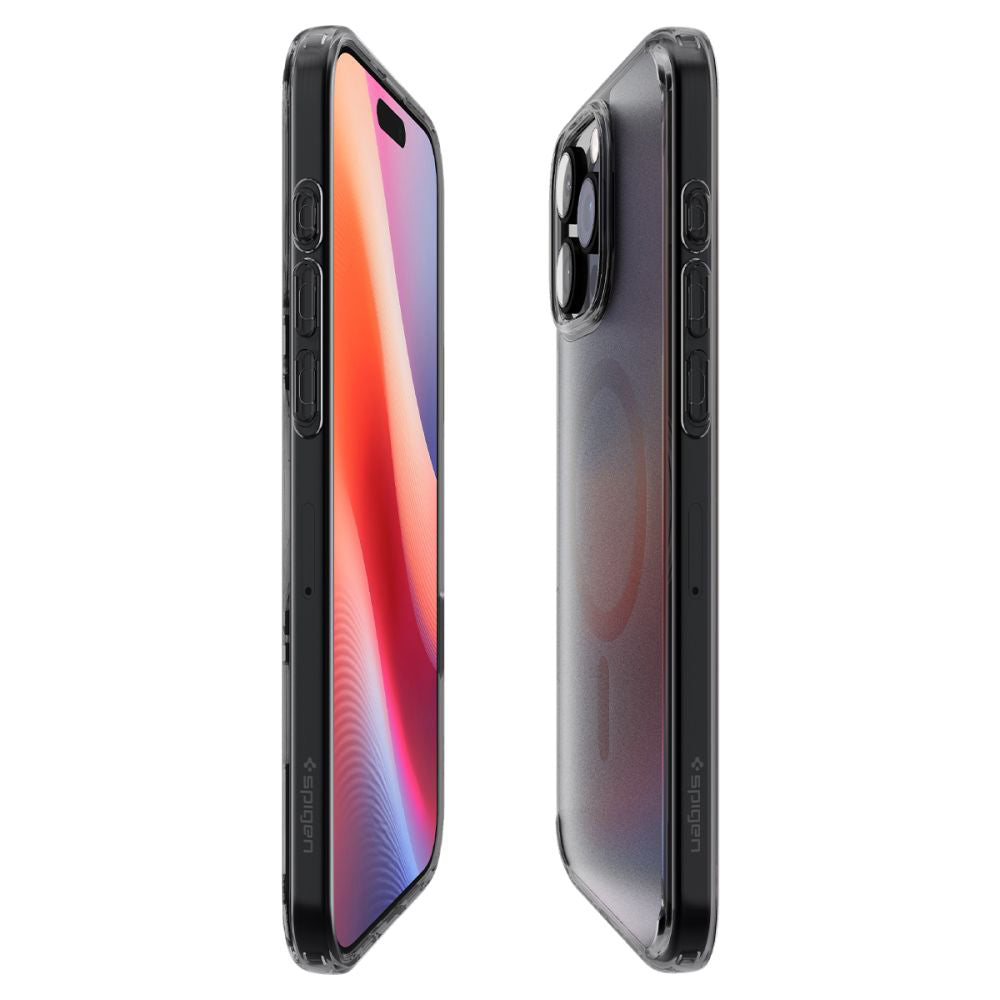 MagSafe-skal för Apple iPhone 16 Pro, Spigen, Ultra Hybrid T, Satin Svart ACS08514