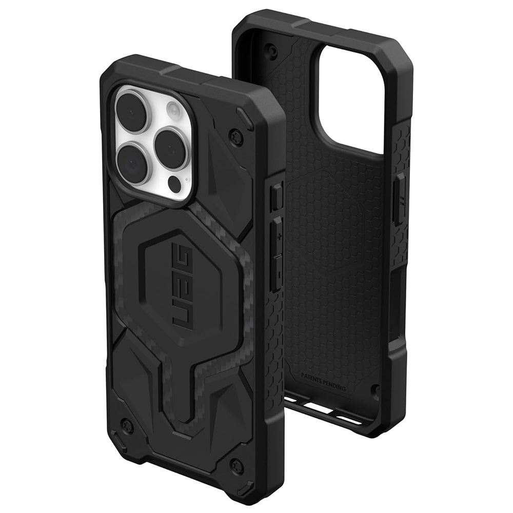 MagSafe-fodral för Apple iPhone 16 Pro, Urban Armor Gear, Monarch Pro Carbon, Svart