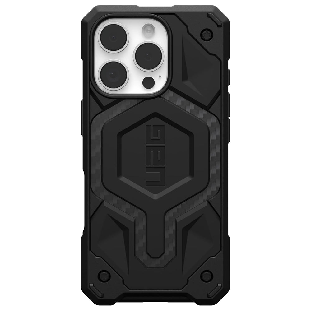 MagSafe-fodral för Apple iPhone 16 Pro, Urban Armor Gear, Monarch Pro Carbon, Svart