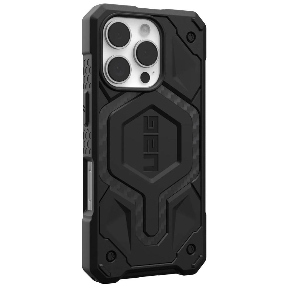 MagSafe-fodral för Apple iPhone 16 Pro, Urban Armor Gear, Monarch Pro Carbon, Svart