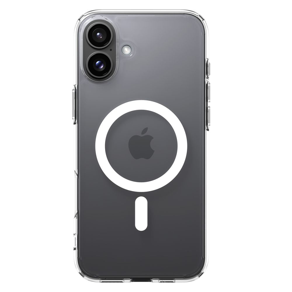 MagSafe-skal för Apple iPhone 16, Spigen, Ultra Hybrid, Vit