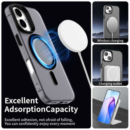 MagSafe-fodral för Apple iPhone 16, Techsuit, CandyCase, Svart