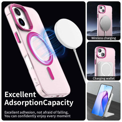MagSafe-fodral för Apple iPhone 16, Techsuit, CandyCase, Rosa