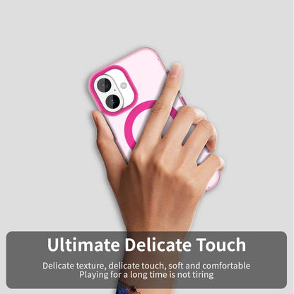 MagSafe-fodral för Apple iPhone 16, Techsuit, CandyCase, Rosa