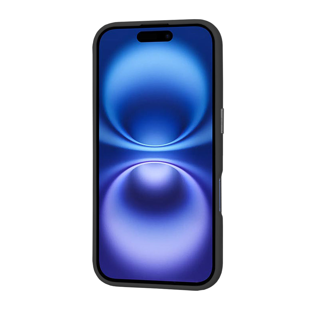 MagSafe-skal för Apple iPhone 16, Techsuit, HaloFrost, Svart