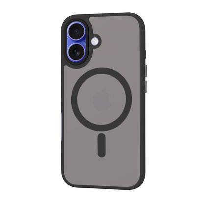 MagSafe-skal för Apple iPhone 16, Techsuit, HaloFrost, Svart