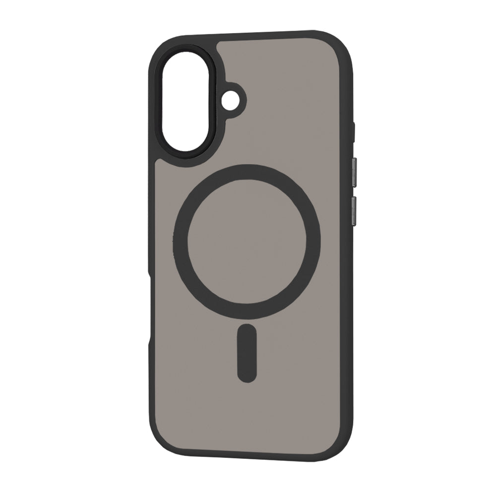 MagSafe-skal för Apple iPhone 16, Techsuit, HaloFrost, Svart