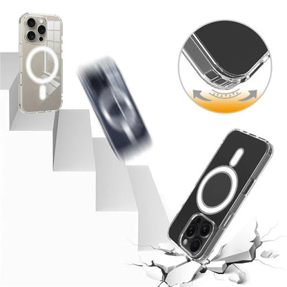 MagSafe-fodral för Apple iPhone 16, Techsuit, Pro, Transparent