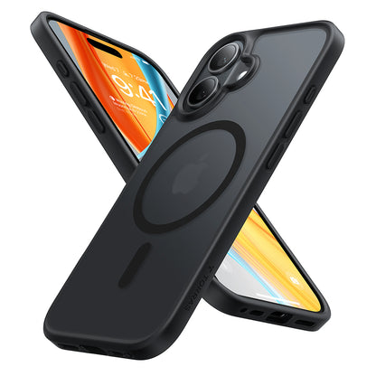 MagSafe-skal för Apple iPhone 16, Torras, Guardian, Svart