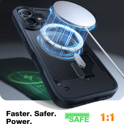 MagSafe-skal för Apple iPhone 16, Torras, Guardian, Svart