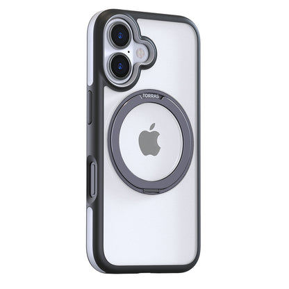 MagSafe-skal för Apple iPhone 16, Torras, Ostand R Fusion, Svart