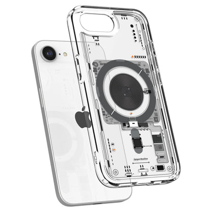 MagSafe-skal för Apple iPhone 17e / 16e, Spigen, Ultra Hybrid Neo One, Transparent