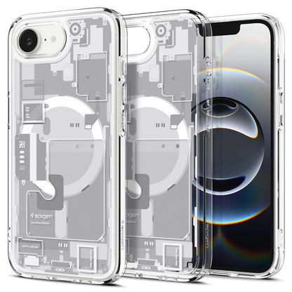 MagSafe Case for Apple iPhone 17e / 16e, Spigen, Ultra Hybrid Zero One, White
