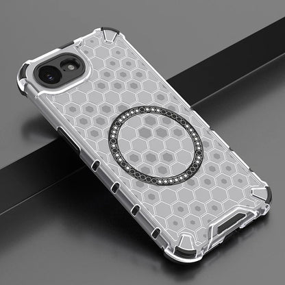 MagSafe-fodral för Apple iPhone 17e / 16e, Techsuit, HoneyComb Shield, Svart