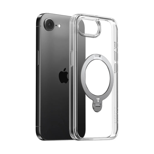 MagSafe-skal för Apple iPhone 17e / 16e, Torras, Ostand Spin, Transparent