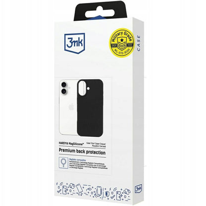 MagSafe Case for Apple iPhone 17, 3MK, Hardy, Black
