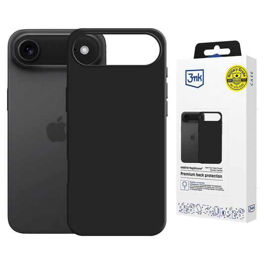 MagSafe Case for Apple iPhone 17 Air, 3MK, Hardy, Black