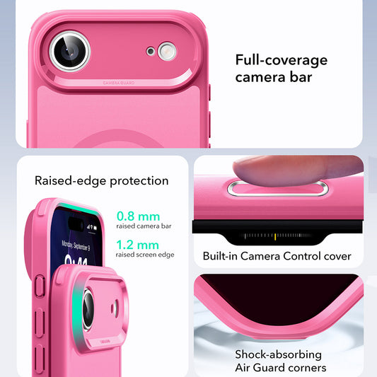 MagSafe-skal för Apple iPhone 17 Air, ESR, Classic Hybrid, Satinrosa