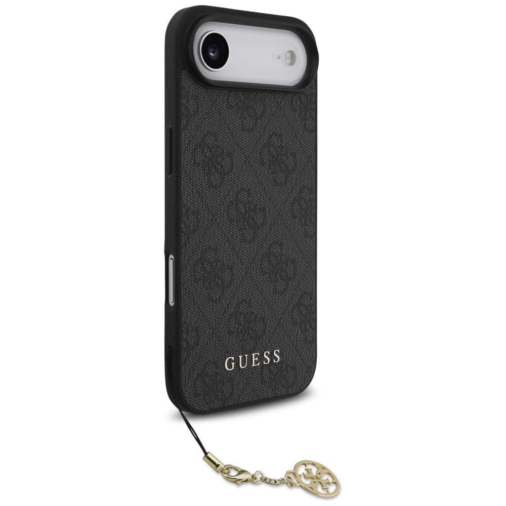 MagSafe-fodral för Apple iPhone 17 Air, Guess, 4G Charm Cradle, Svart