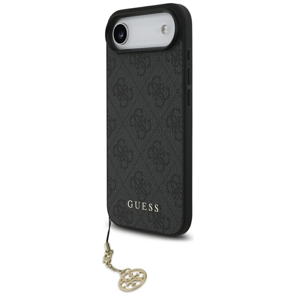 MagSafe-fodral för Apple iPhone 17 Air, Guess, 4G Charm Cradle, Svart