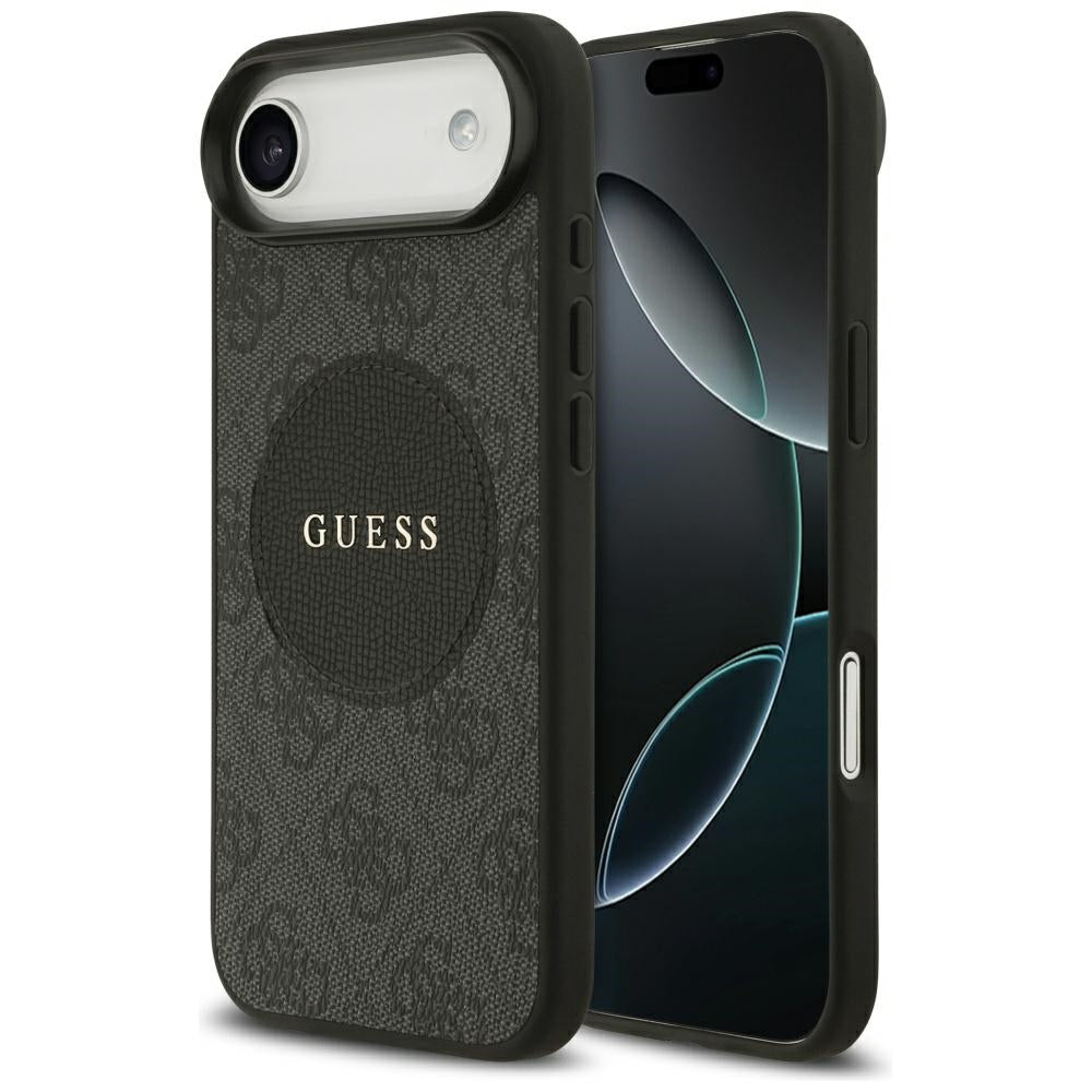 MagSafe-skal för Apple iPhone 17 Air, Guess, 4G Circle Classic Logo, Svart