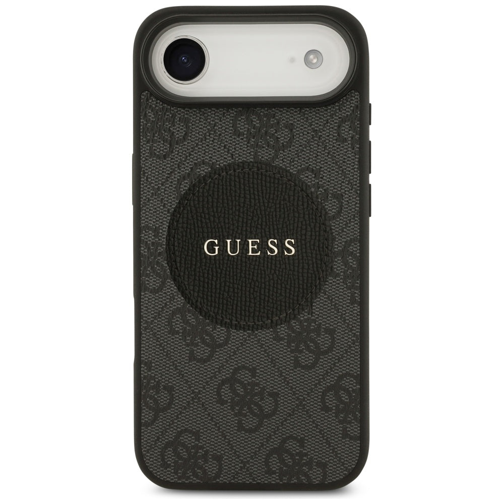 MagSafe-skal för Apple iPhone 17 Air, Guess, 4G Circle Classic Logo, Svart
